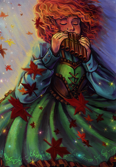 Kithilly: Commissioned art of a D&D character