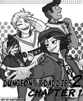 Main characters of Dungeon's & Daddies II